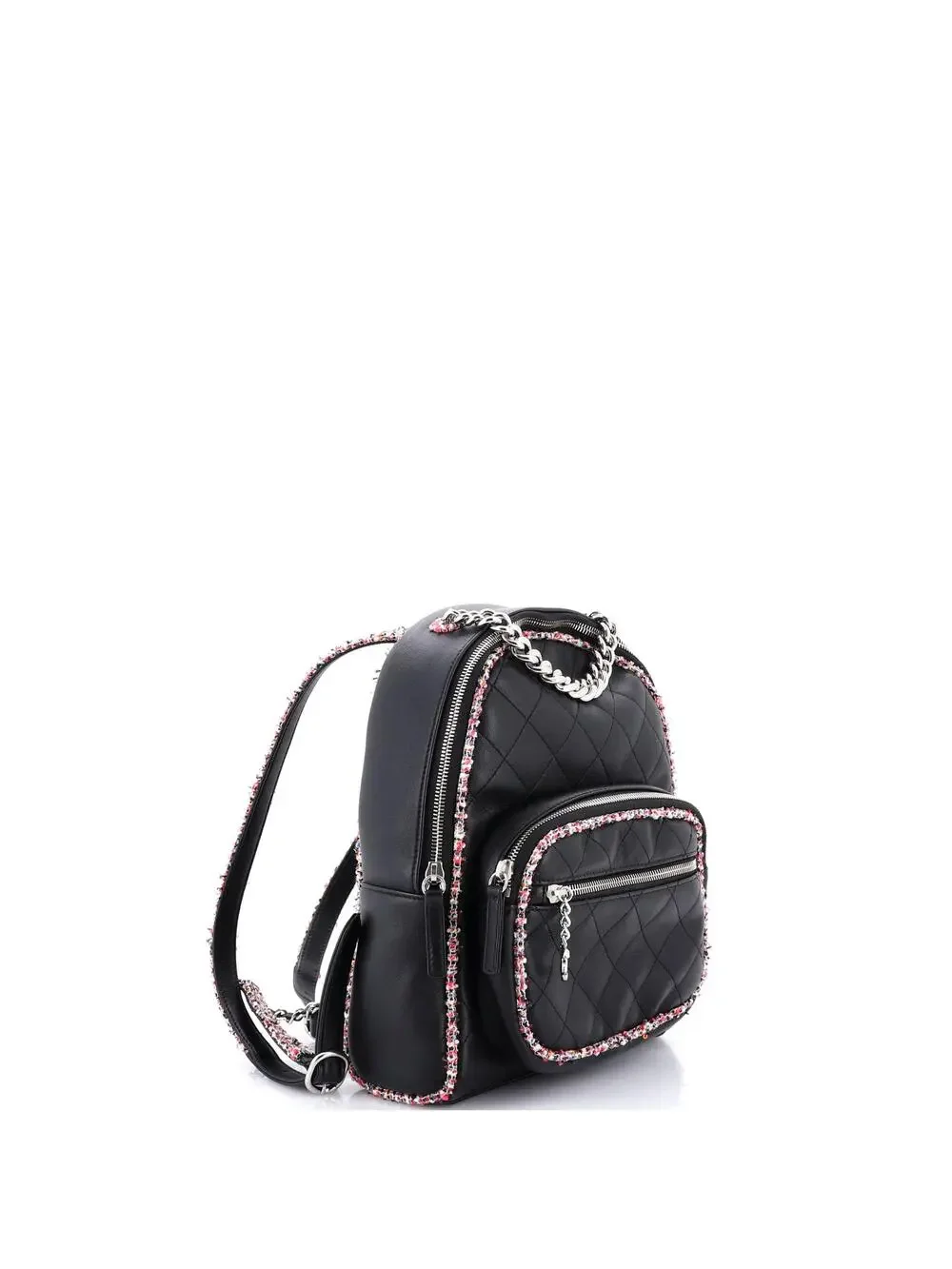Chanel Elegant Trim Backpack Quilted #205640C49B